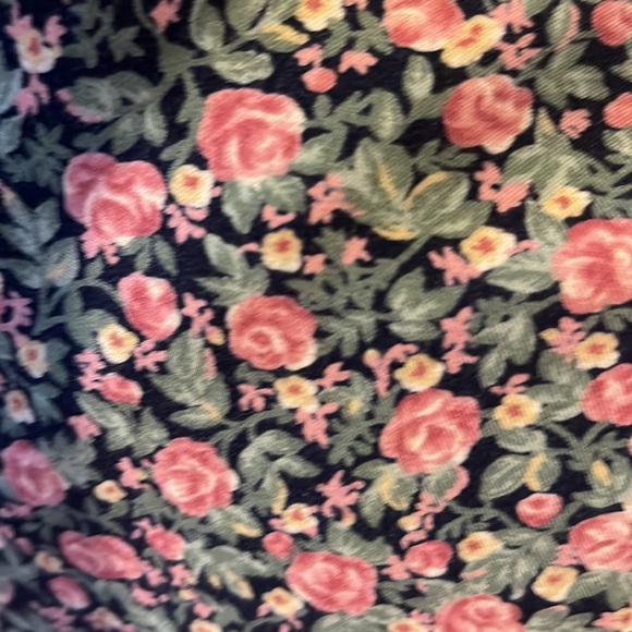 Vintage 80’s Floral Print Romper/ Zipper Backside Closure/ Size Small - Picture 11 of 12